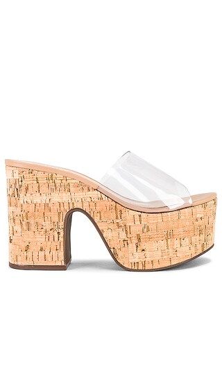 Dalle Vinyl Cutout Sandal in Transparente & Ntaural | Revolve Clothing (Global)