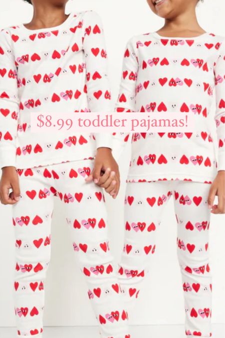 Valentine’s Day pajamas on sale for $8.99! #valentinesday 