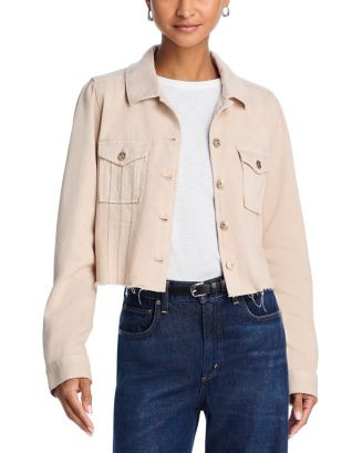 Pacey Cropped Denim Jacket | Bloomingdale's (US)