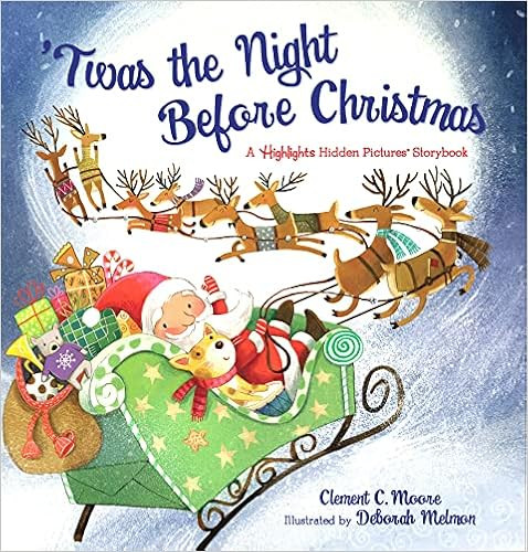 'Twas the Night Before Christmas: A Highlights Hidden Pictures® Storybook (Highlights Hidden Pic... | Amazon (US)