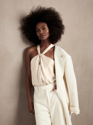 Belay Silk Top | Banana Republic (US)