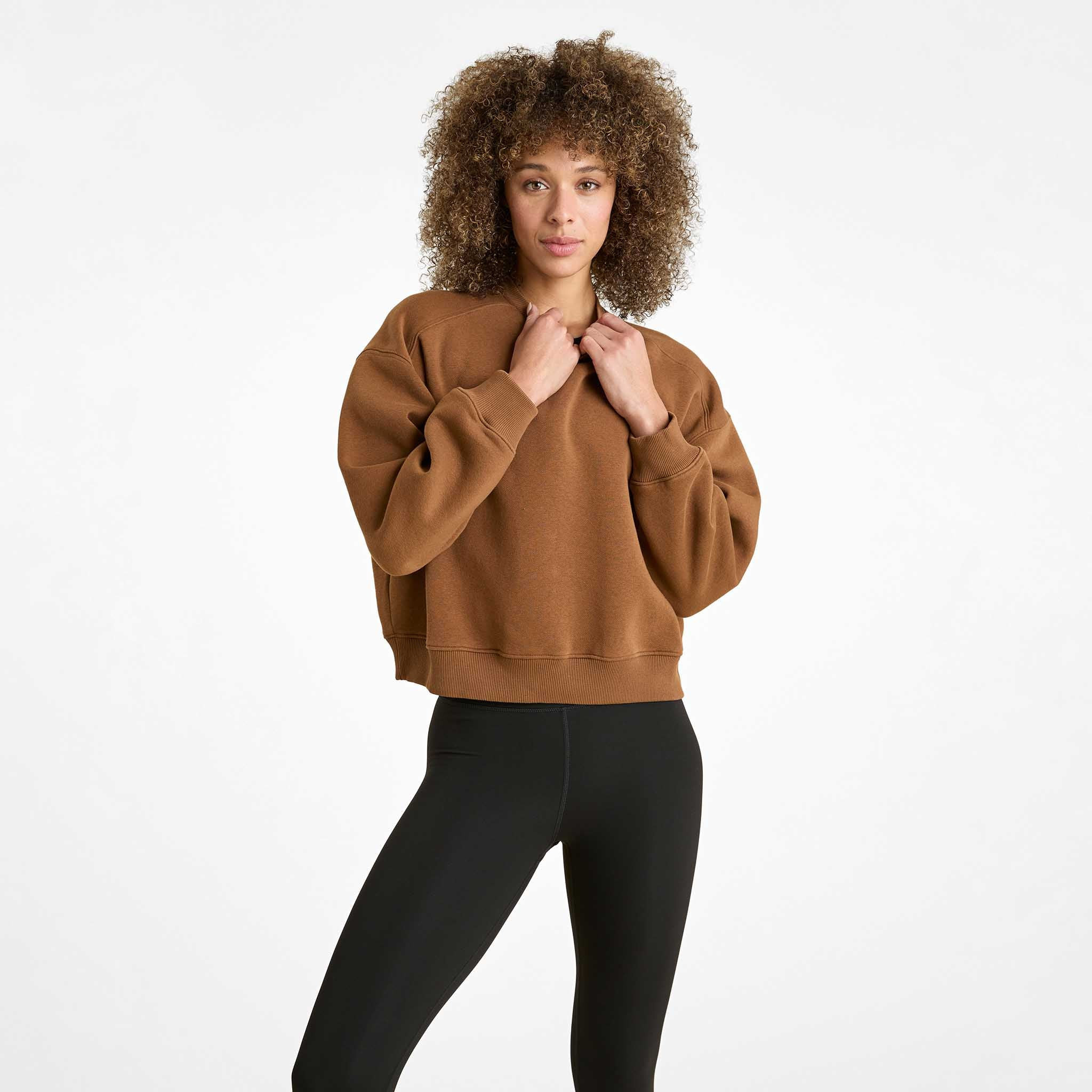 Classic Crewneck Sweatshirt | Chocolate | Nuuds US