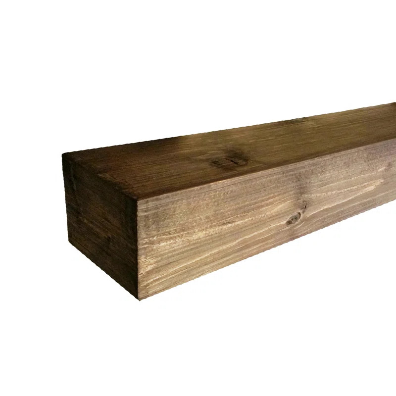 Alistair Midwood Rustic Fireplace Shelf Mantel | Wayfair North America