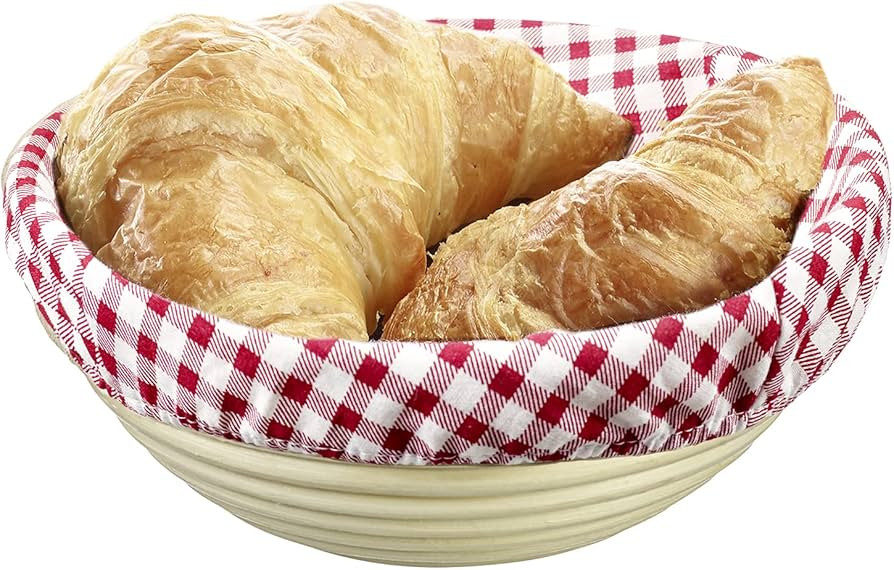 Westmark Proofing Basket Cover for Round Baskets Diameter 17.5 cm Cotton Checked 3213226K | Amazon (US)