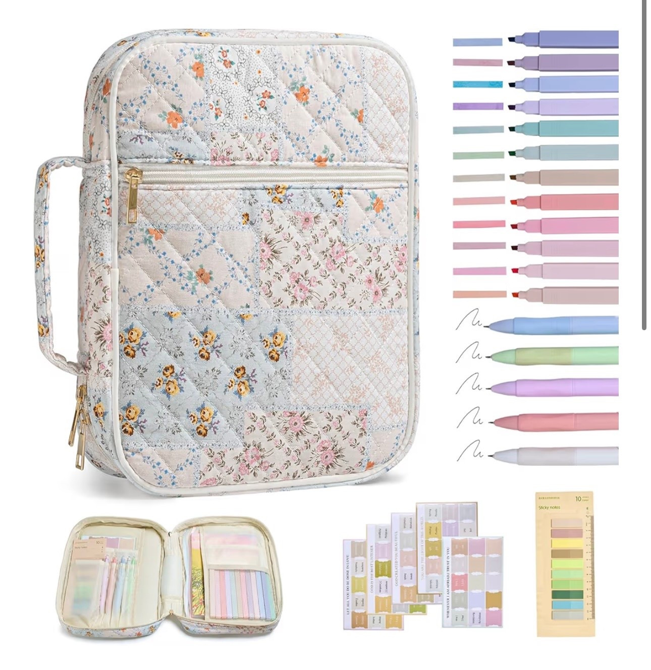 The cutest quilted Bible cover and highlighter set for just $19!

#LTKGiftGuide #LTKFindsUnder50 #LTKmorningroutine