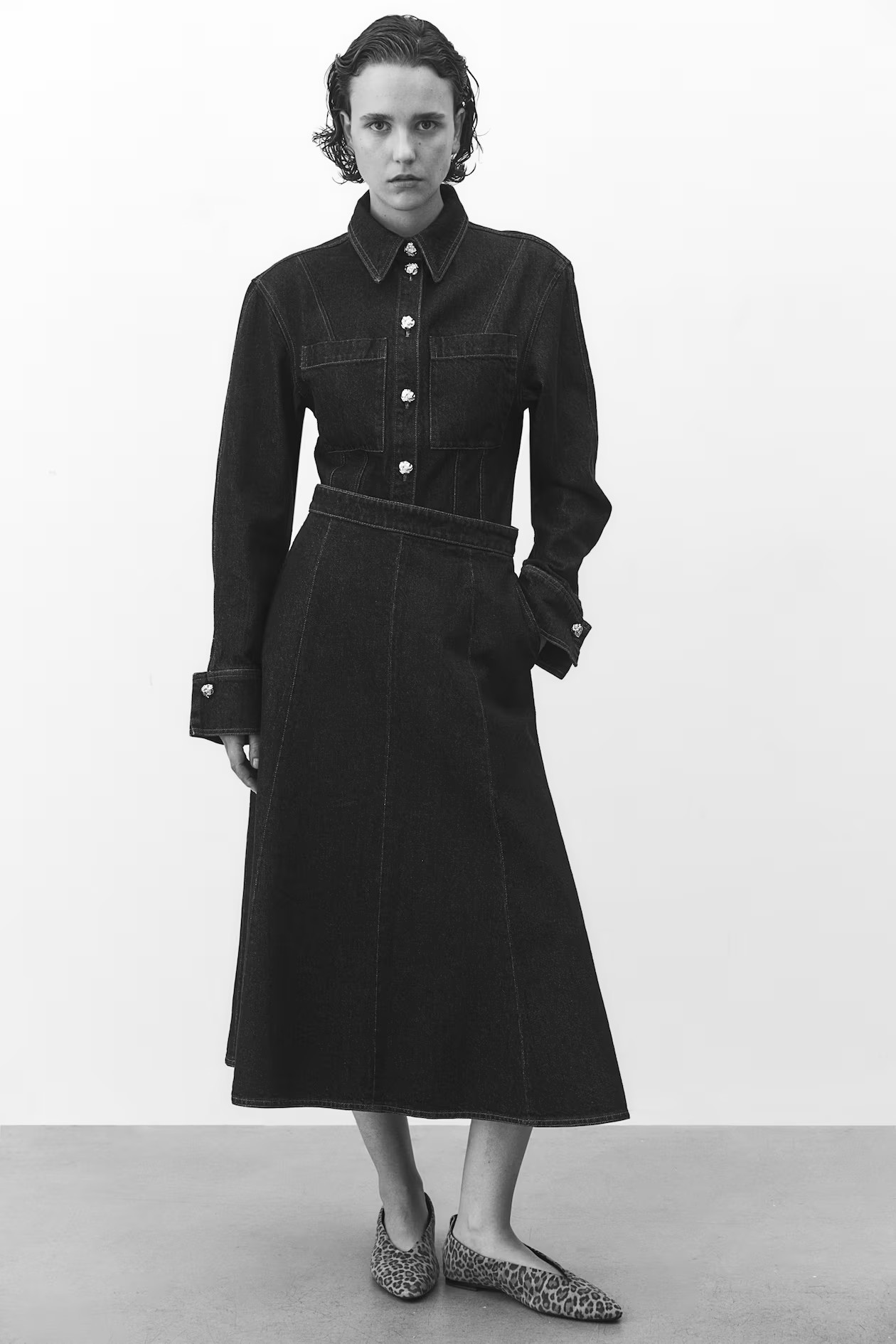 A-line Denim Skirt | H&M (AU)