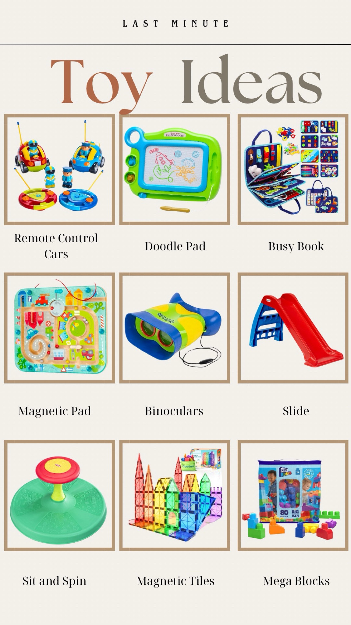 Last minute toy ideas! Most of these you can get in your local Target! 

#LTKSeasonal #LTKGiftGuide #LTKHoliday