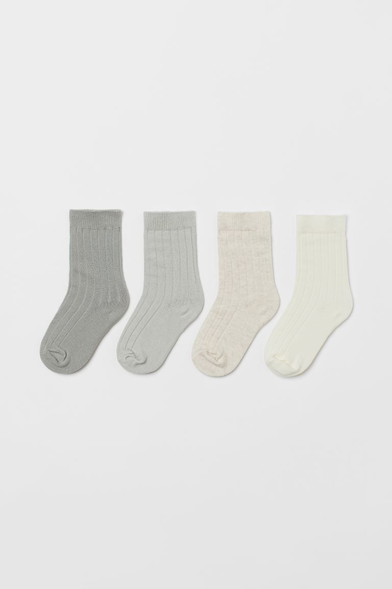 4-pack Socks | H&M (US + CA)