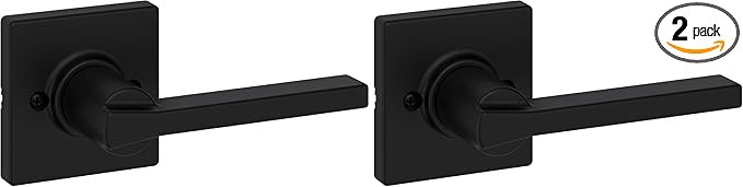 Kwikset Casey Dummy-Door Handle,Single Sided Lever for Closets,French DoubleDoors,and Pantry,Matt... | Amazon (US)