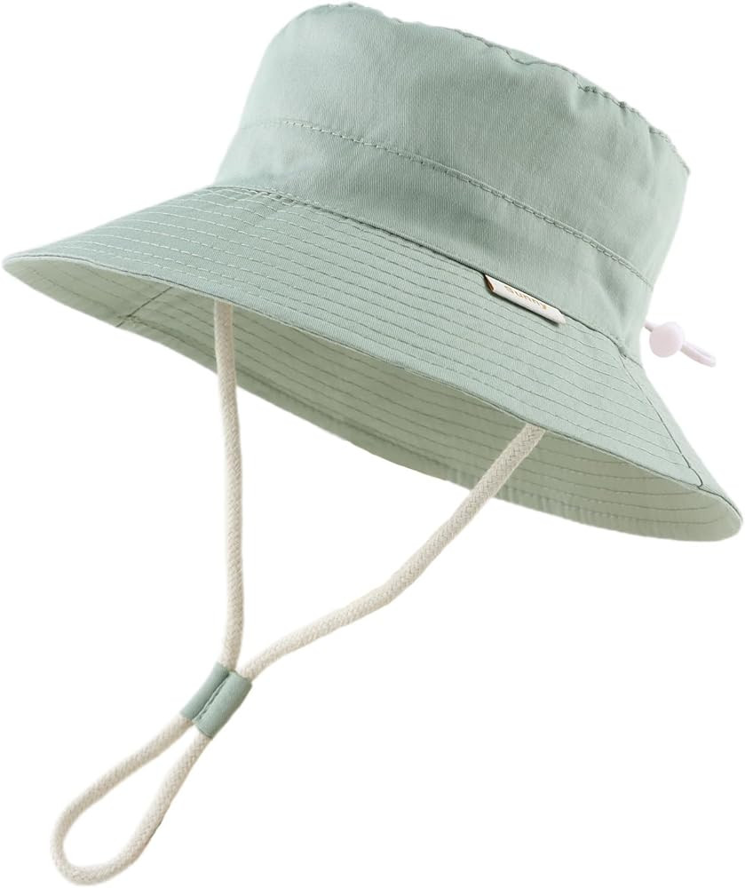 Bamery Baby Toddler Girls Bucket Hat Newborn Sun Hats for Boys Classic Infant Summer UV Protectio... | Amazon (US)