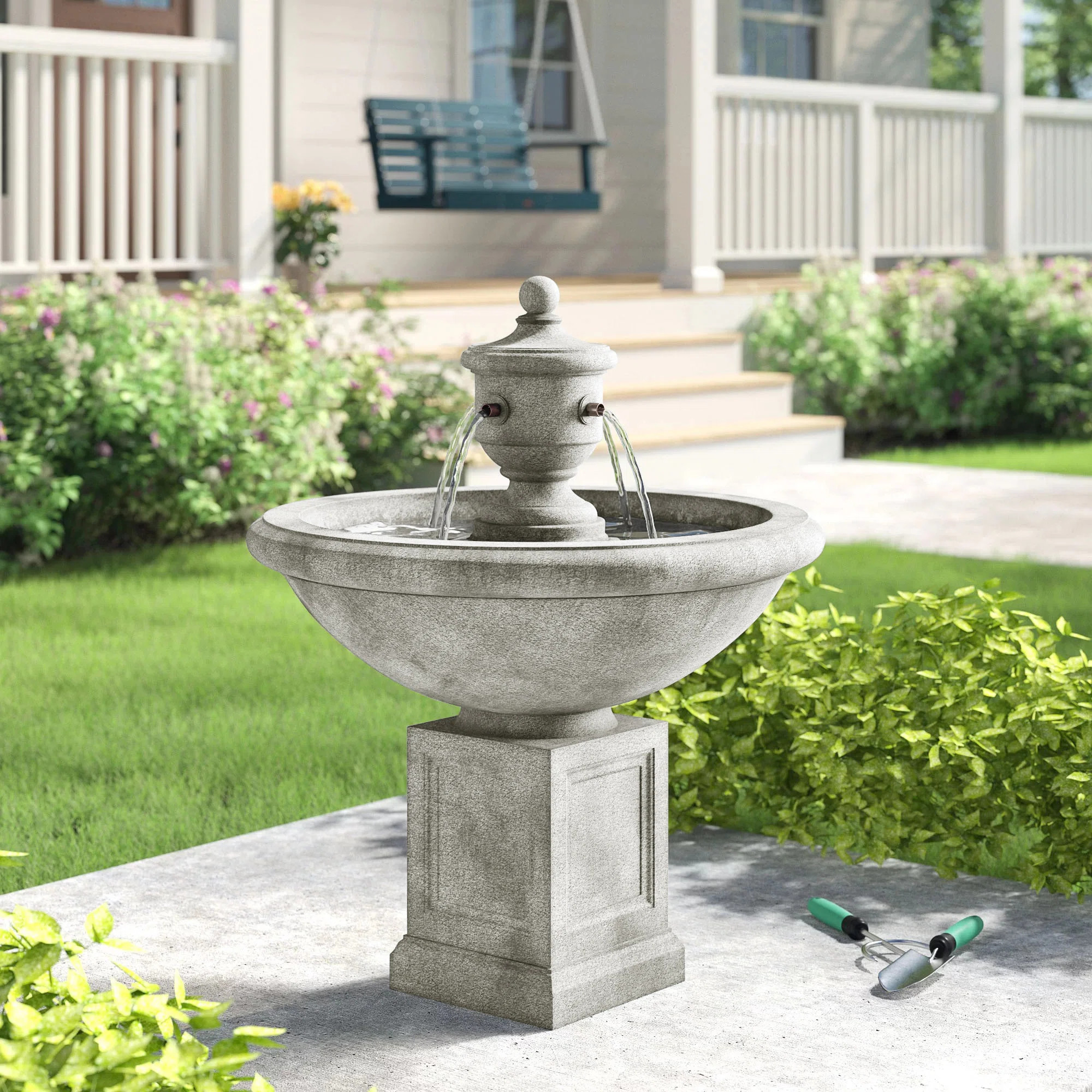 Russ Hand Crafted Weather Resistant Floor Fountain | Wayfair North America