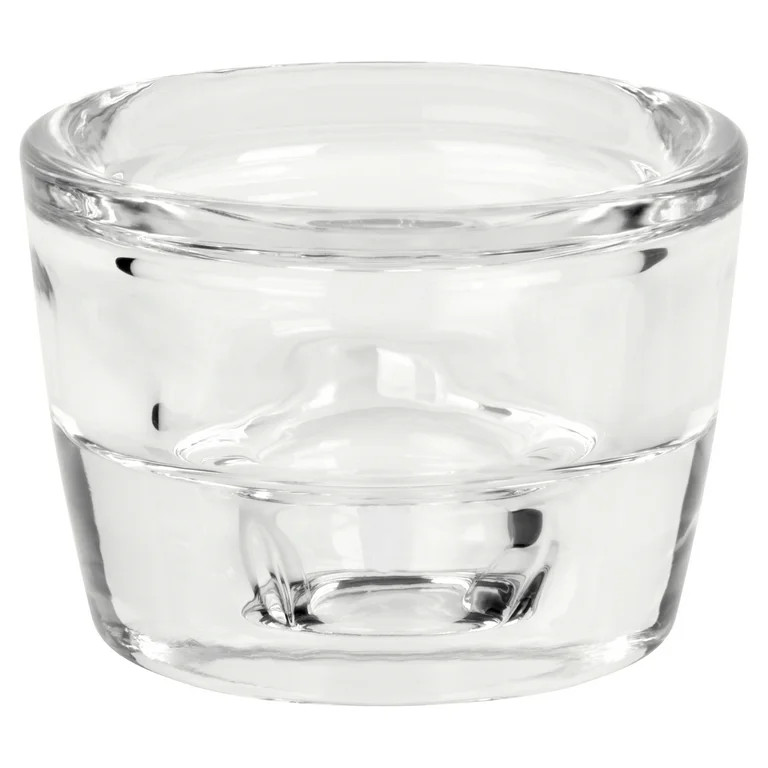 Mainstays Clear Glass Tealight and Taper Candleholder, 2" | Walmart (US)