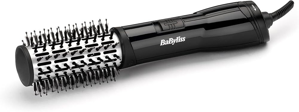 BaByliss Flawless Volume Hot Air Brush, Ionic, Dry and Style, 38mm Titanium-ceramic barrel | Amazon (UK)