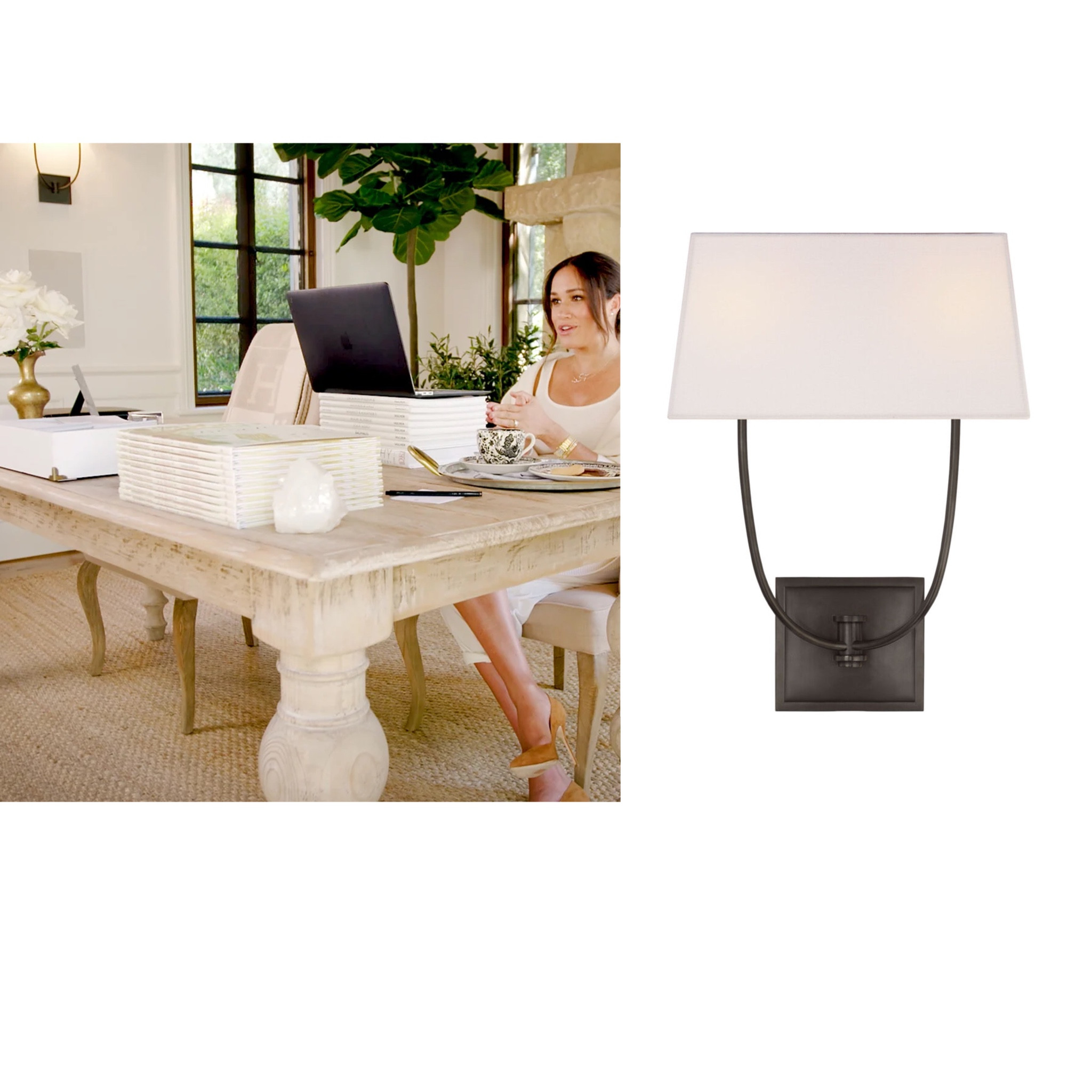 Meghan’s wall sconce #home 