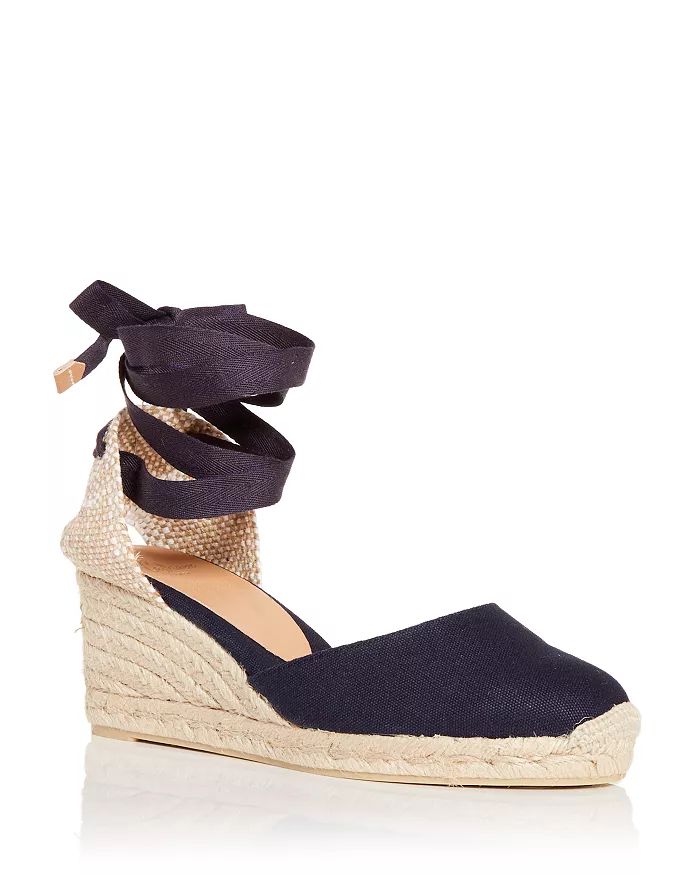 Casta&ntilde;er Women's Carina Ankle Tie Espadrille Wedge Sandals Back to results -  Shoes - Bloo... | Bloomingdale's (US)