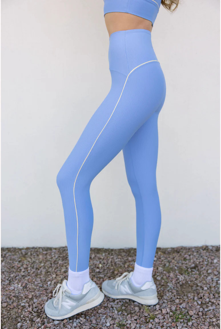 Power Piped Ribbed Legging | Salt Project