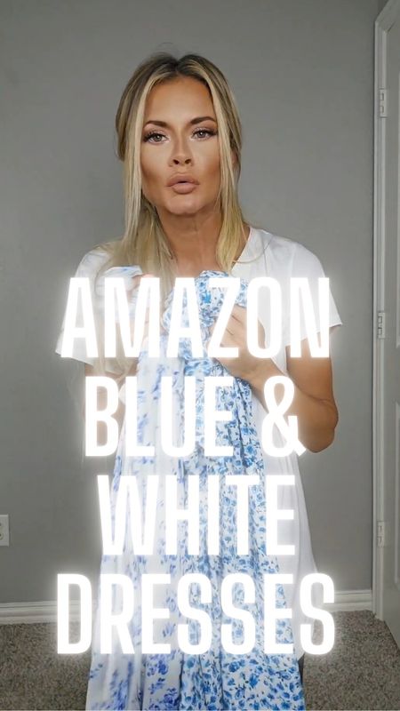 I love a blue and white combo and these Amazon dresses have it all 

#LTKVideo #LTKfindsunder50