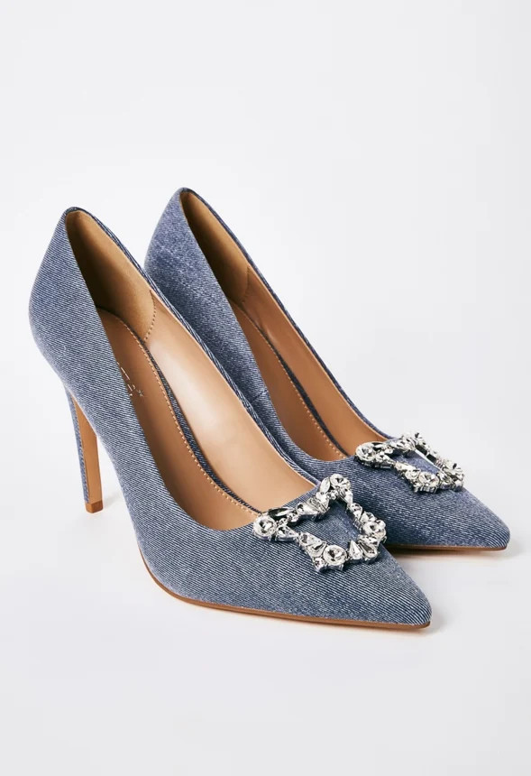 Gisselle Embellished Pump | JustFab