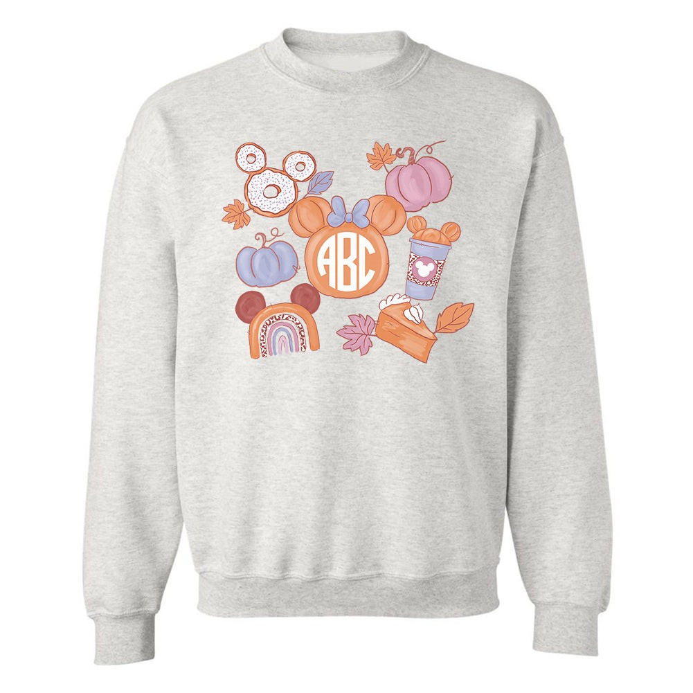 Monogrammed 'Fall Disney' Crewneck Sweatshirt | United Monograms