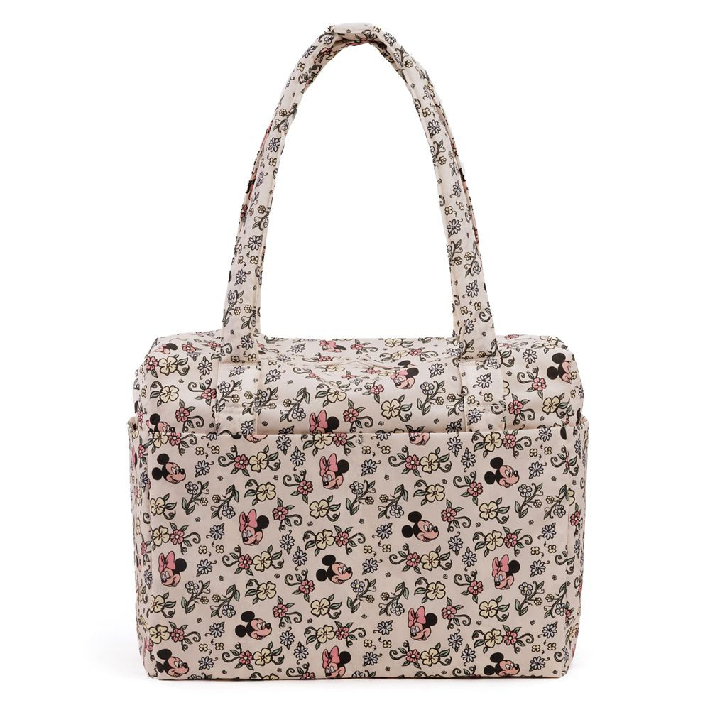 Mickey and Minnie Mouse Floral Carry-On Bag by Baggu – Exclusive | Disney Store