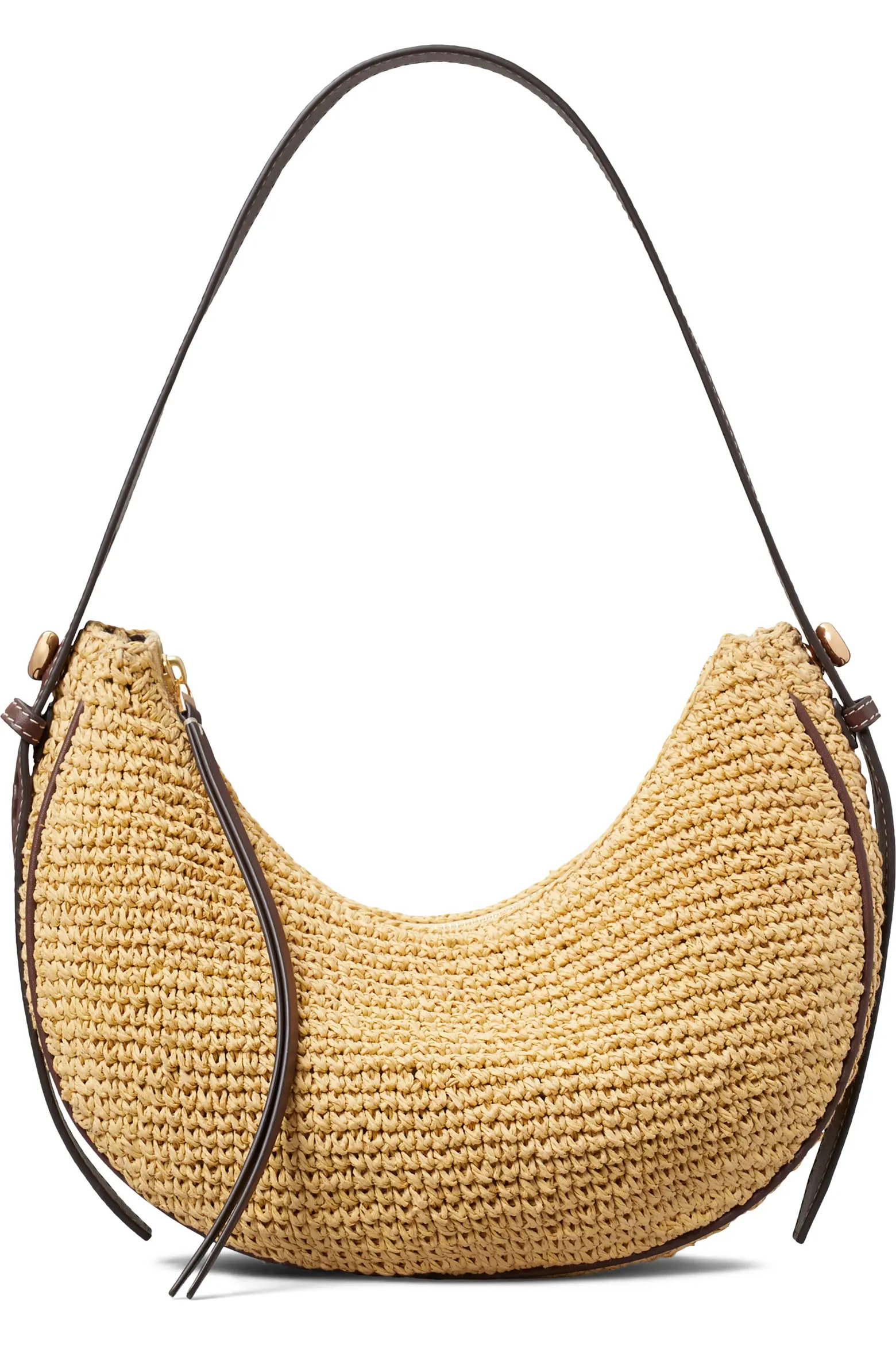 Romy Straw Half Moon Bag (Women) | Nordstrom | Nordstrom