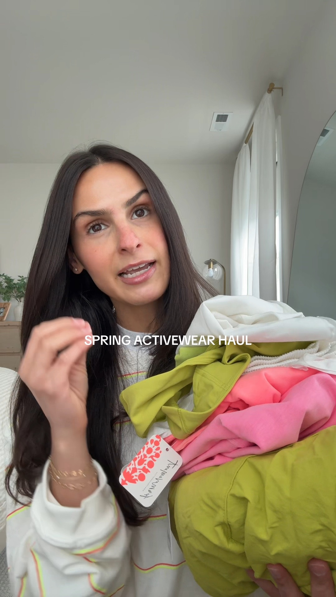 Spring activewear haul! adding my sizes below: 

Hot shot cropped tee, XS

Hustle striped layer, size XS

Hot shot easy pants, XS

Go to Smooth Square Neck Cami, XS

Carpe Diem Shorts, S

Win Win Sports bra, S

A Cut Above Mock Neck Pullover Sweatshirt, XS

Field Tripper Jacket, XS

Never been better leggings, XS

Restoration layer, S

