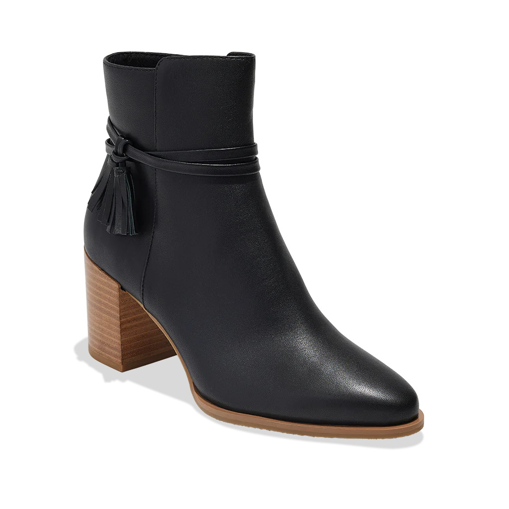 Timber Tassel Leather Bootie | Jack Rogers