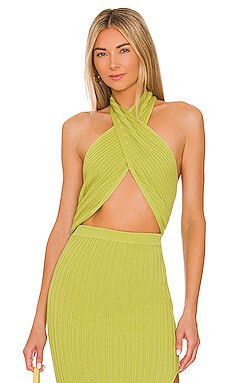 Camila Coelho Lyon Top in Green from Revolve.com | Revolve Clothing (Global)