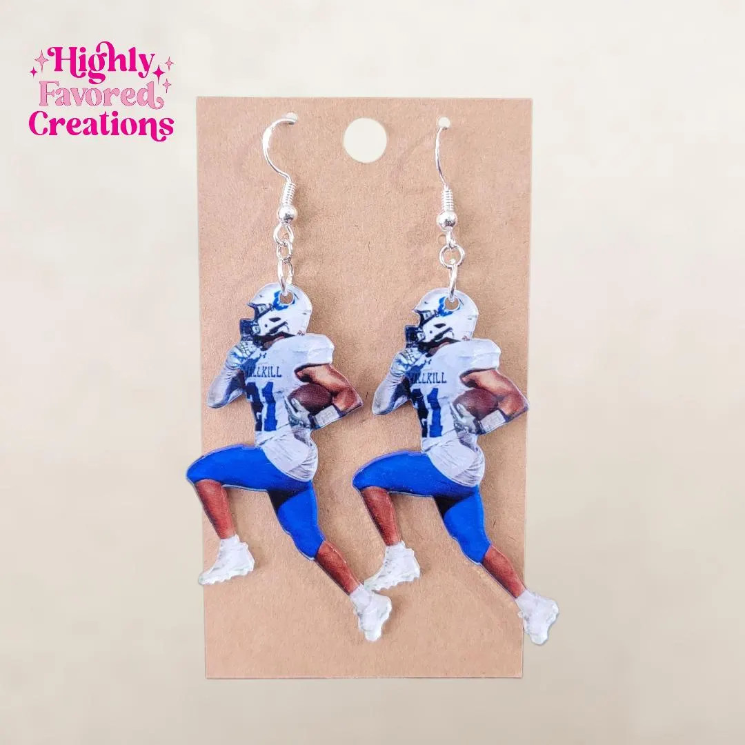 Picture Earrings - Sports Earrings - Custom Earrings - Etsy | Etsy (US)