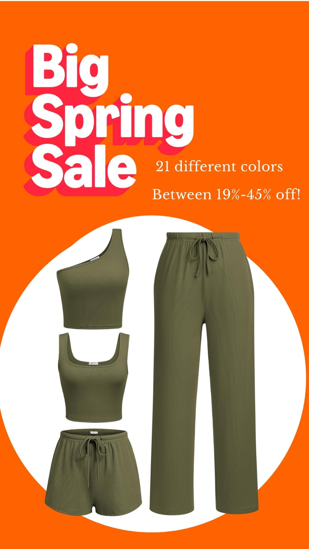 this lounge set is giving everything 😭🖤 one shoulder tank, regular tank, shorts AND sweats all in one set — like Amazon really said let me just solve your whole lazy day wardrobe lol. so soft, so cute, and honestly looks way more expensive than it is!

#LTKfindsunder50 #LTKstyletip #LTKsalealert #AmazonLoungeset #AmazonFashion #LoungeSet #AmazonFashionFinds #ComfyOutfit #LoungeWear #AmazonStyle #CozySeason #LoungeSetStyle #AmazonMustHaves #AmazonDeals #ComfyChic #LoungewearStyle #AthleisureStyle #HomeOutfit #ShopMyLTK #AmazonAffiliate

#LTKootd #LTKSaleAlert #LTKmomlife