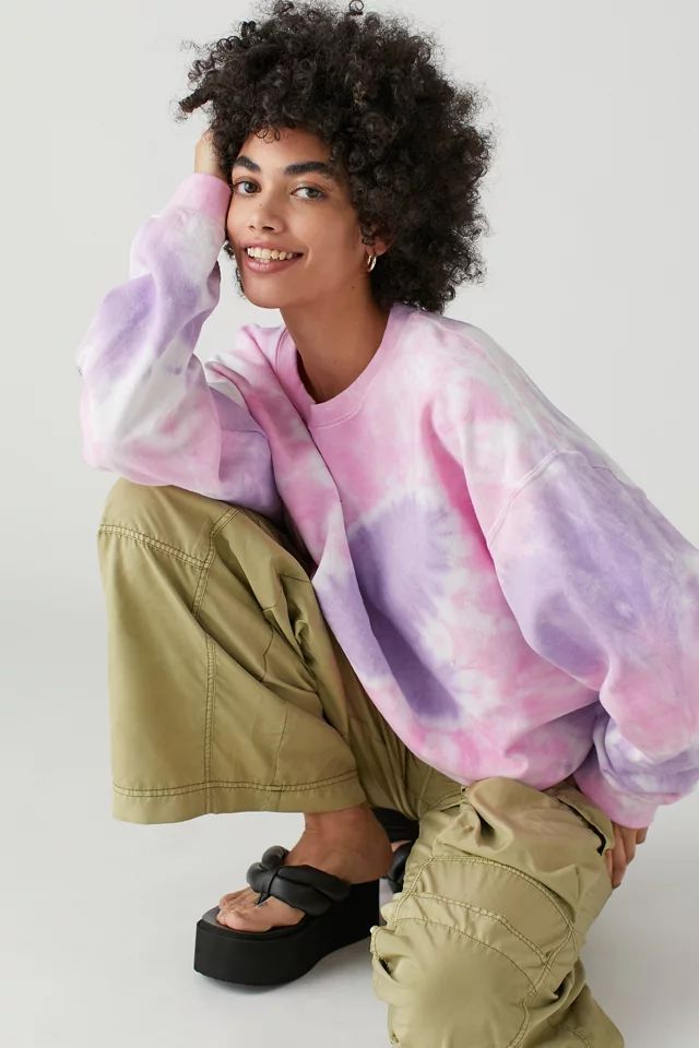 Urban Renewal Remade Butterfly Crew Neck Sweatshirt | Urban Outfitters (US and RoW)