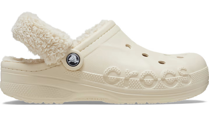 Baya Lined Fuzz-Strap Clog | Crocs (US)