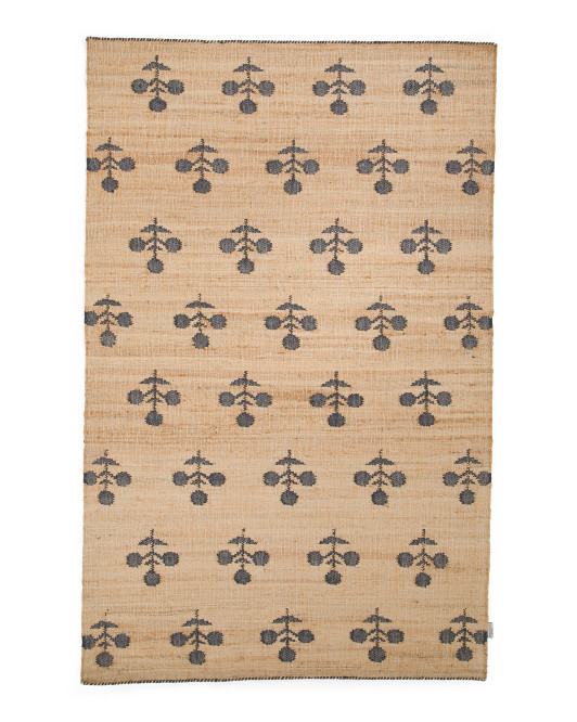 5x8 Wool And Jute Blend Handwoven Rug | Marshalls