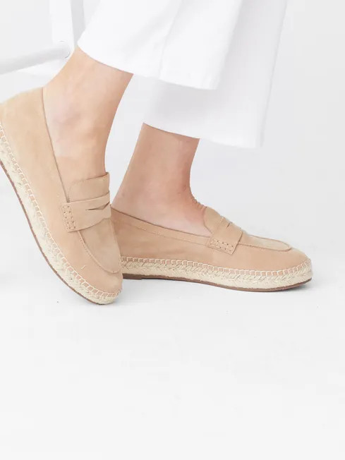Edalene Suede Espadrille Loafers | J.McLaughlin