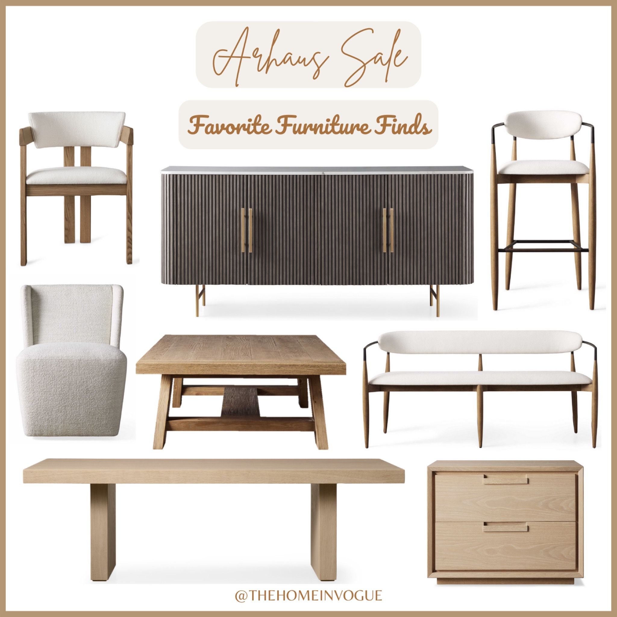 Arhaus Furniture sale
Dining table, dining chair, counter stool, coffee table, stool, accent chair, upholstered bench, storage cabinet, sideboard, nightstand, end table, dresser, console table, table lamp

#LTKsalealert #LTKhome #LTKSale