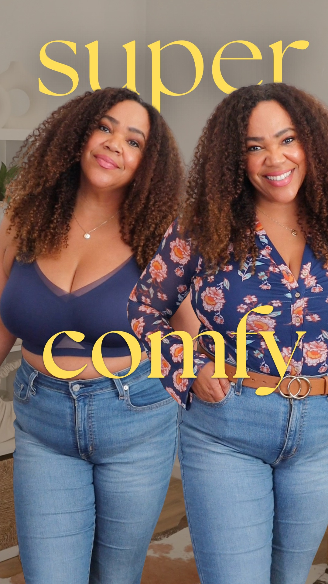 Nothing beats a bra that is super COMFY and wireless! [ad] The @Honeylove Crossover Bra is so soft while it smooths and supports! Wearing an xl. 💥Use my promo code link for 20% off!! ✨honeylove partner #affiliatelink

 https://checkout.honeylove.com/VRODRIGUEZ  

#LTKmidsize #LTKover40
