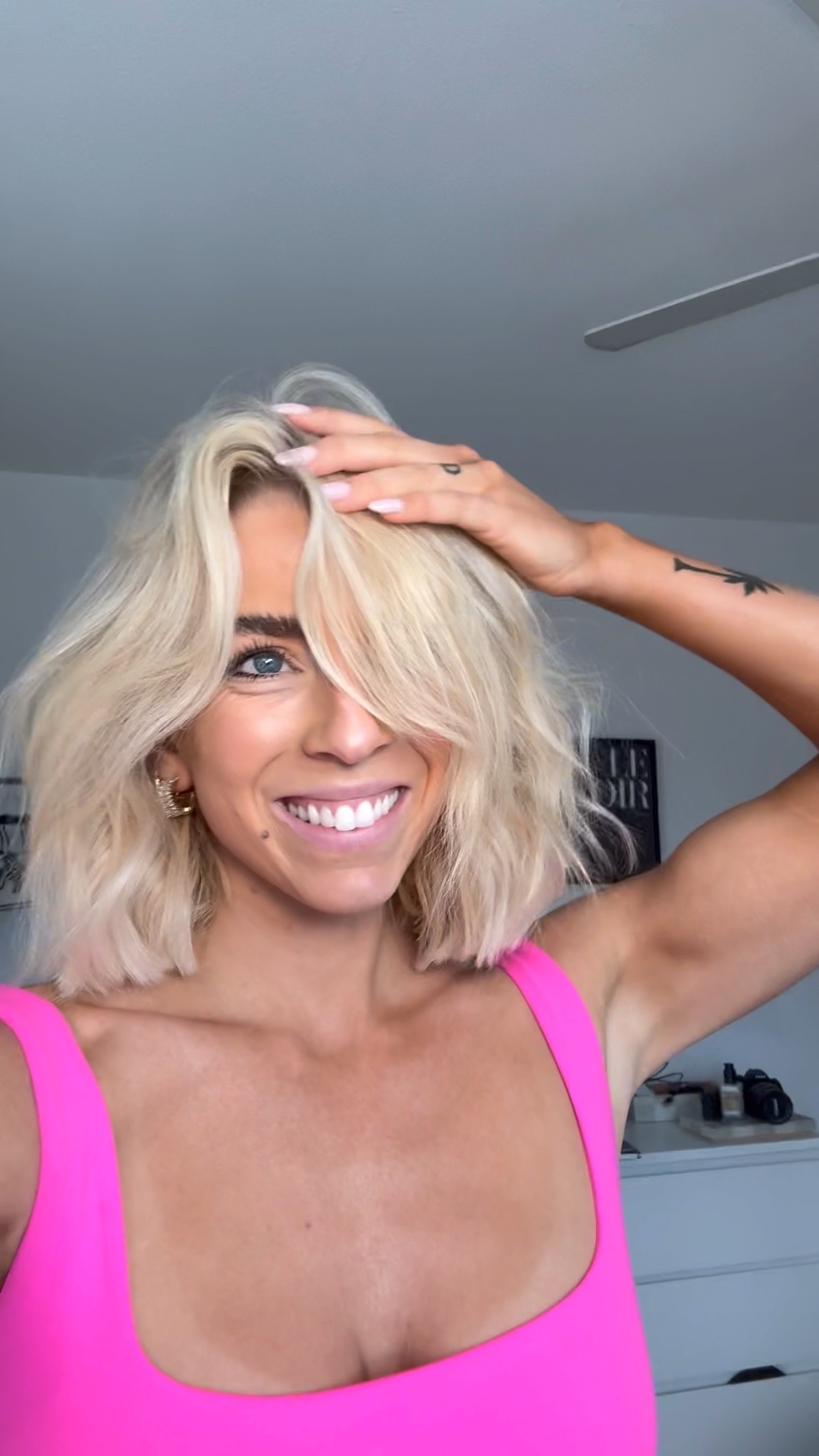 purple shampoo 2x a month to keep my hair light&bright! I always always always dilute purple shampoo with my regular shampoo because my hair grabs color so easily! xx @uberliss #uberliss