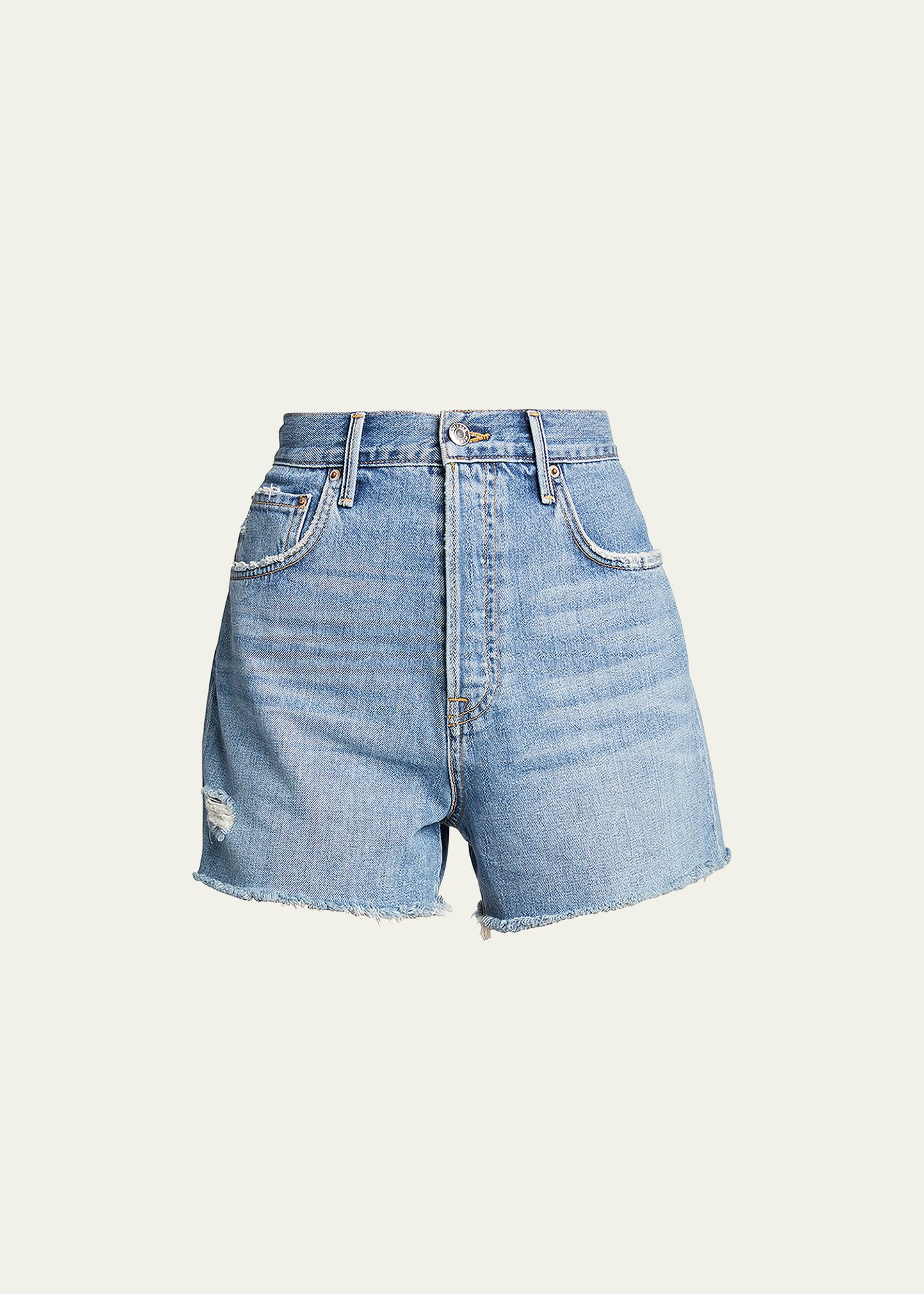 Jules Super High-Rise Vintage Cutoff Shorts | Bergdorf Goodman