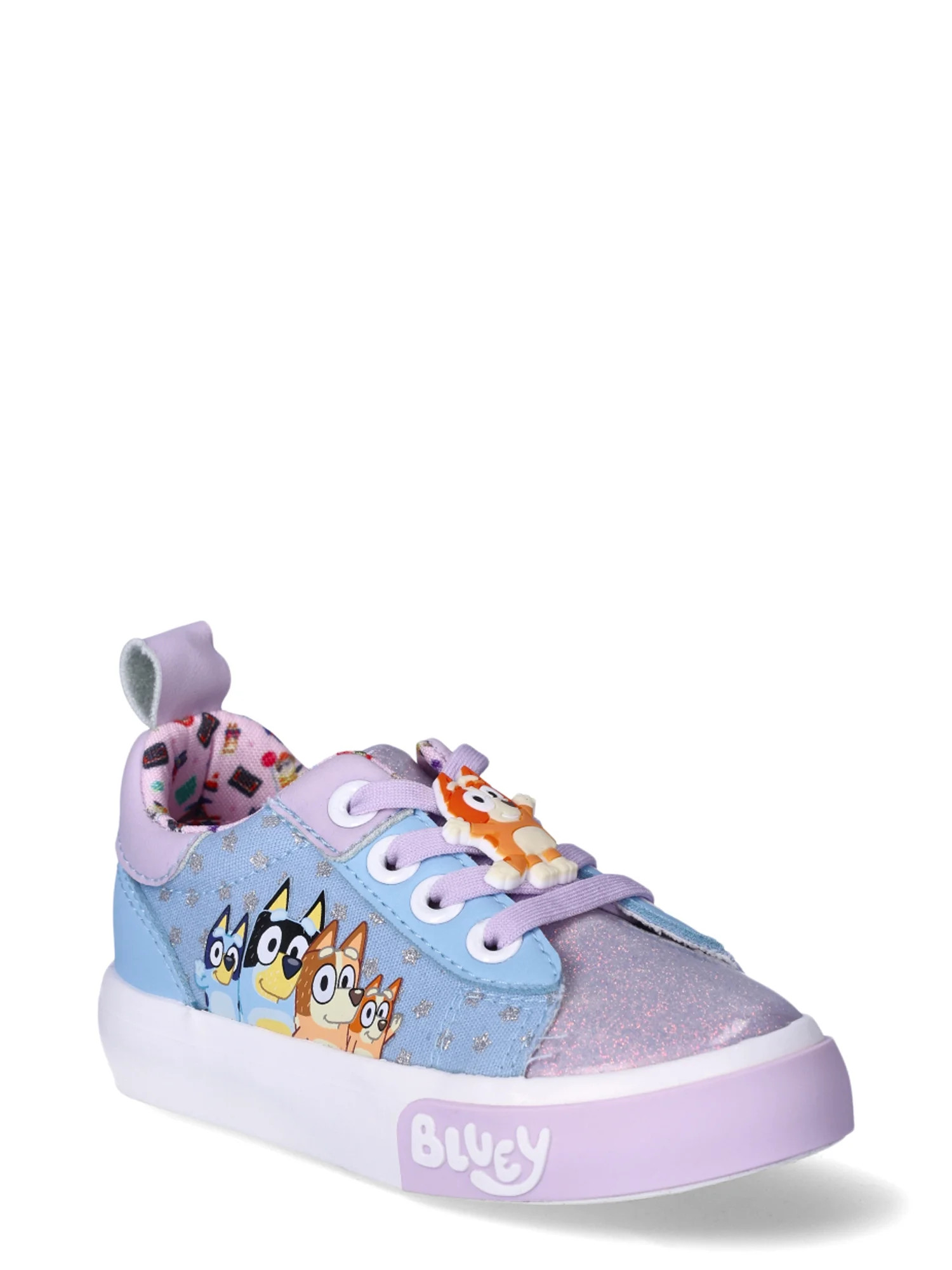 Bluey Toddler Girl Bluey & Bingo Slip-On Court Sneaker | Walmart (US)
