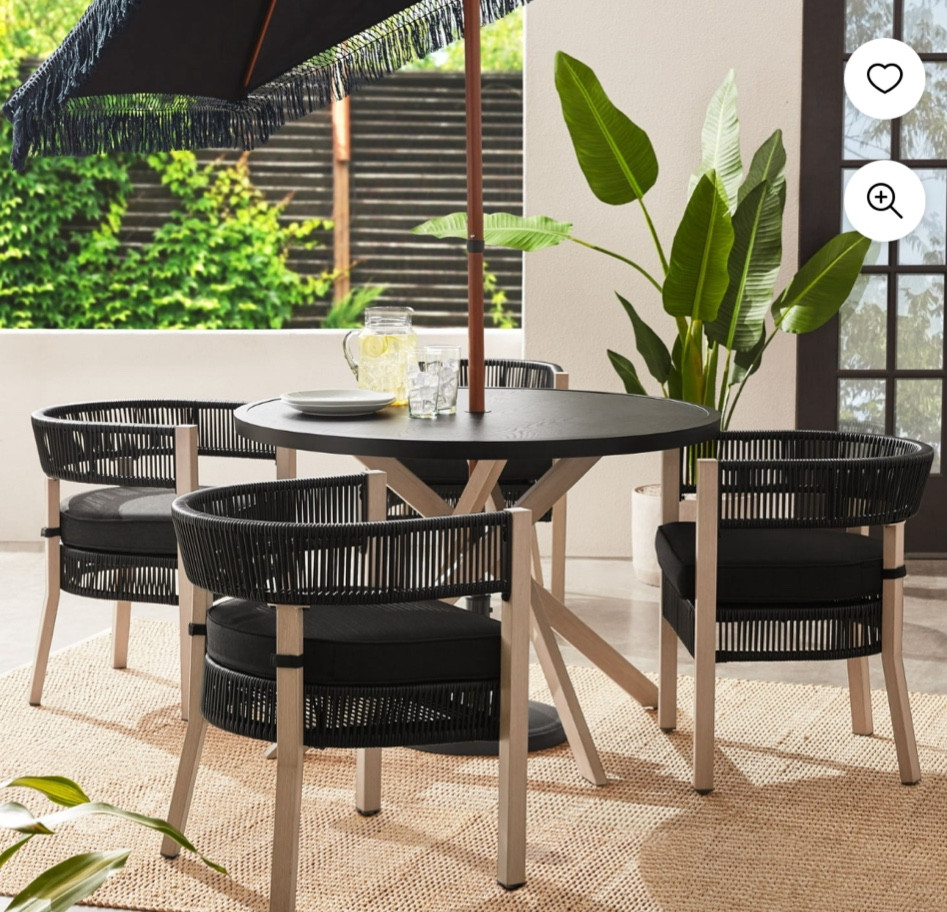 This is a cute patio set from Walmart! #patioset #outdoorpatio #walmart #walmarthome 

#LTKFind #LTKunder100 #LTKhome