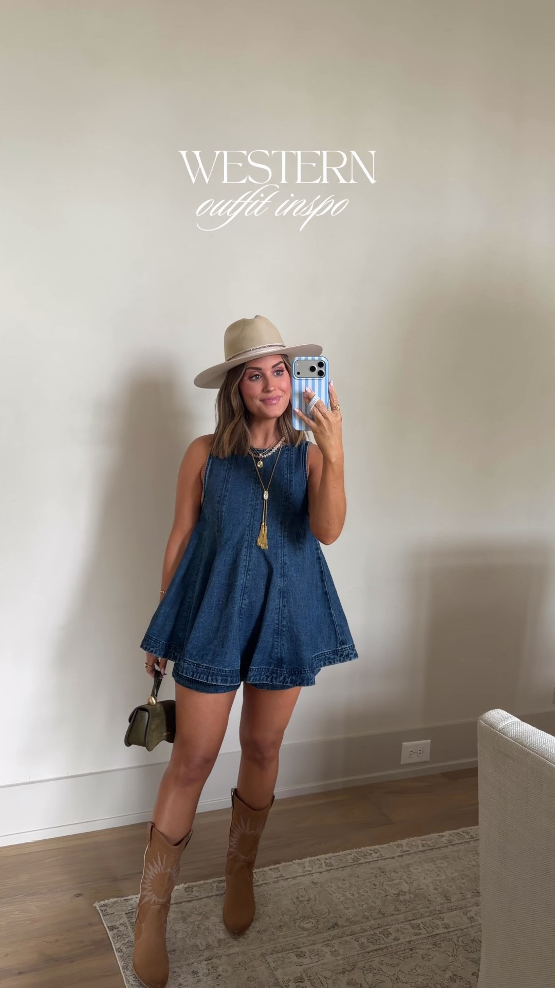 Wearing an XS in this free people set- I have had this for years and it looks like only the lighter wash is available + a yellow version. This has been my go to for Nashville date nights, concerts, etc. The shorts have an elastic waist, so they are very comfy! I usually pair with boots, but you could also wear with wedges, flats, etc. My boots are old Dolce Vita and my hat is custom.

Currently 18 weeks pregnant. 

Denim set, country concert, western, Nashville, bump friendly 



#LTKootd #LTKBump #LTKgrwm