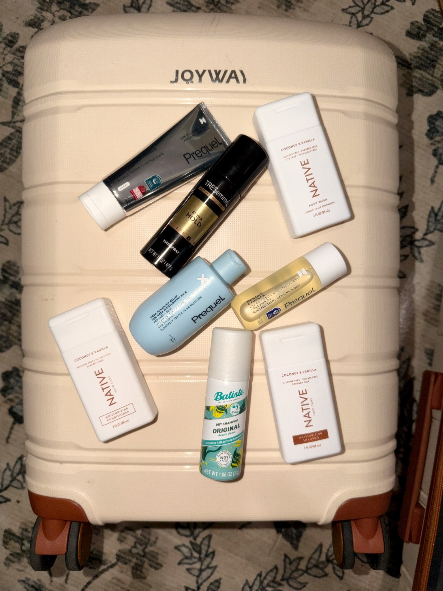 Travel Skin Care & Hair Essentials 

travel size beauty essentials, mini hair spray, mini dry shampoo, travel shampoo and conditioner, mini shampoo conditioner set, travel skincare kit, mini cleanser skincare, makeup remover oil mini, prequel skincare travel size, prequel cleanser mini, prequel moisturizer mini, travel hair care essentials, carry on beauty kit, TSA approved toiletries, airplane skincare routine, travel beauty must haves, vacation skincare routine, packing list travel essentials, girls trip beauty kit, aesthetic travel toiletry set, mini skincare set for travel, hydrating travel skincare, glow skin travel essentials, hair care travel minis, frizz control travel spray, on the go hair products, clean girl travel essentials, pinterest travel kit ideas, aesthetic packing essentials, vacation ready beauty kit, overnight bag essentials, weekend trip beauty bag, minimalist travel skincare, organized travel toiletry bag, cute travel minis kit, summer vacation essentials, beach trip beauty essentials

#LTKgrwm #LTKselfcare #LTKTravel