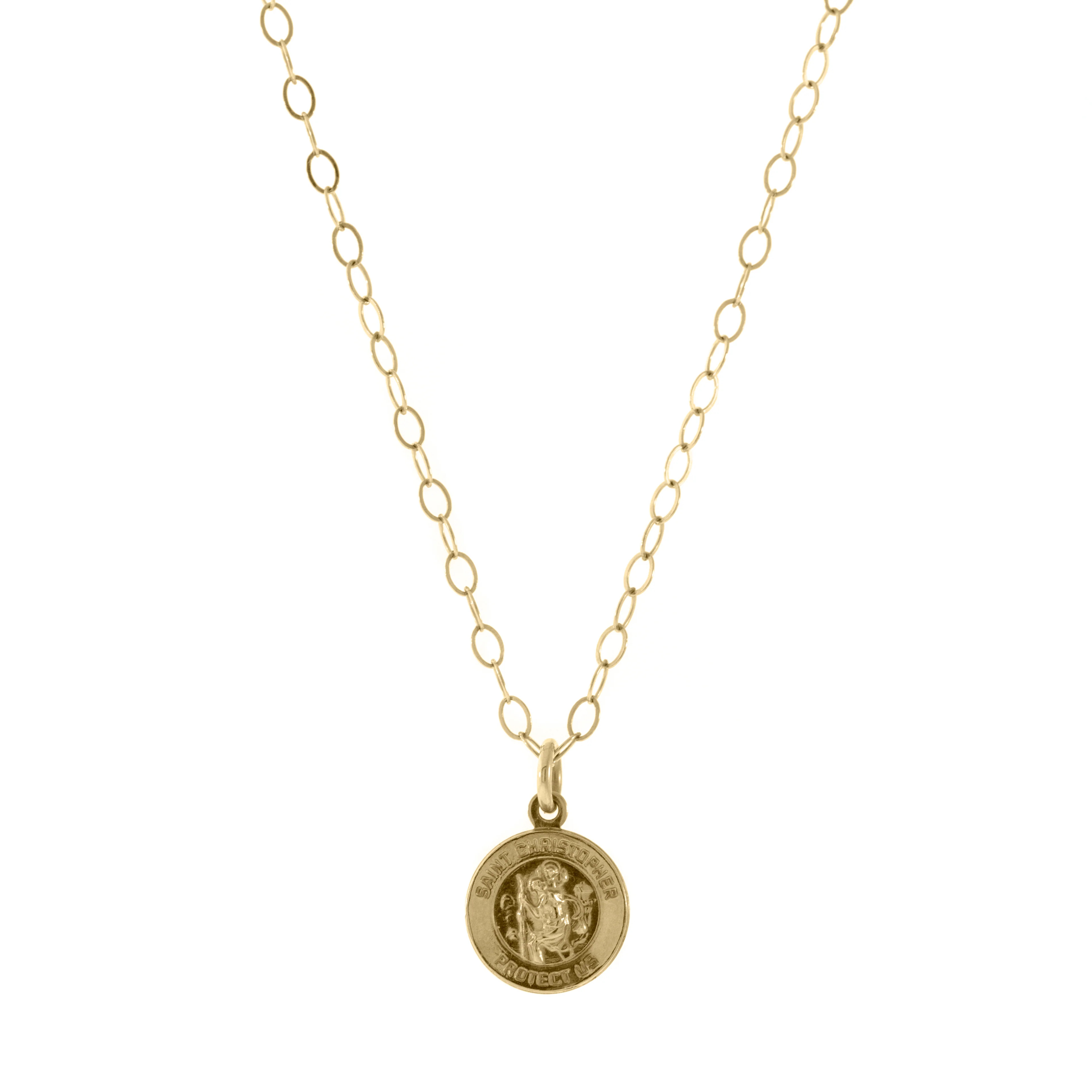 SAINT CHRISTOPHER PENDANT NECKLACE | Carden Avenue