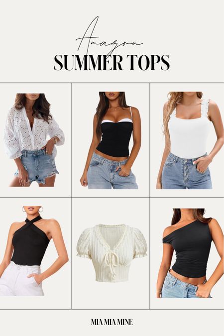 Amazon summer tops / affordable summer outfits
Amazon corset
Contrast trim top
Summer basic tops 



#LTKFindsUnder50 #LTKFindsUnder100 #LTKStyleTip