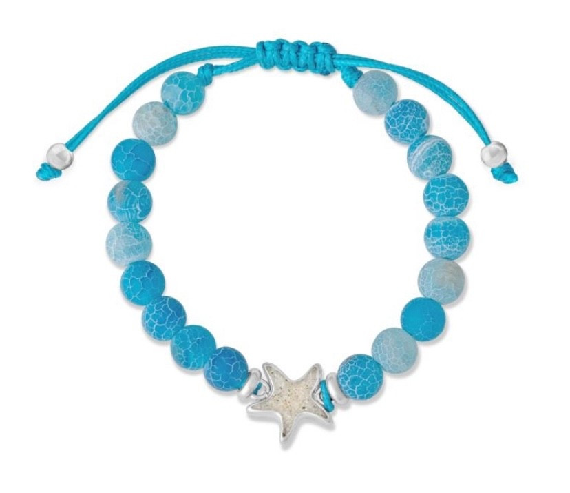 𝙲𝚛𝚊𝚏𝚝𝚎𝚍 𝚠𝚒𝚝𝚑 𝚐𝚎𝚗𝚞𝚒𝚗𝚎 𝚆𝚎𝚊𝚝𝚑𝚎𝚛𝚎𝚍 𝙰𝚐𝚊𝚝𝚎 𝙱𝚎𝚊𝚍𝚜 𝚊𝚗𝚍 𝚊𝚗 𝚊𝚍𝚓𝚞𝚜𝚝𝚊𝚋𝚕𝚎 𝚌𝚘𝚛𝚍𝚎𝚍 𝚋𝚊𝚗𝚍, 𝚝𝚑𝚒𝚜 𝚋𝚛𝚊𝚌𝚎𝚕𝚎𝚝 𝚏𝚎𝚊𝚝𝚞𝚛𝚎𝚜 𝚊 𝚜𝚝𝚊𝚛𝚏𝚒𝚜𝚑 𝚜𝚎𝚝𝚝𝚒𝚗𝚐 𝚝𝚘 𝚑𝚘𝚕𝚍 𝚢𝚘𝚞𝚛 𝚌𝚑𝚘𝚜𝚎𝚗 𝚜𝚊𝚗𝚍 𝚘𝚛 𝚎𝚊𝚛𝚝𝚑 𝚎𝚕𝚎𝚖𝚎𝚗𝚝, 𝚌𝚛𝚎𝚊𝚝𝚒𝚗𝚐 𝚊 𝚞𝚗𝚒𝚚𝚞𝚎 𝚛𝚎𝚖𝚒𝚗𝚍𝚎𝚛 𝚘𝚏 𝚊 𝚌𝚑𝚎𝚛𝚒𝚜𝚑𝚎𝚍 𝚖𝚎𝚖𝚘𝚛𝚢 𝚘𝚛 𝚊 𝚏𝚞𝚝𝚞𝚛𝚎 𝚊𝚍𝚟𝚎𝚗𝚝𝚞𝚛𝚎.

#LTKHoliday #LTKU #LTKGiftGuide