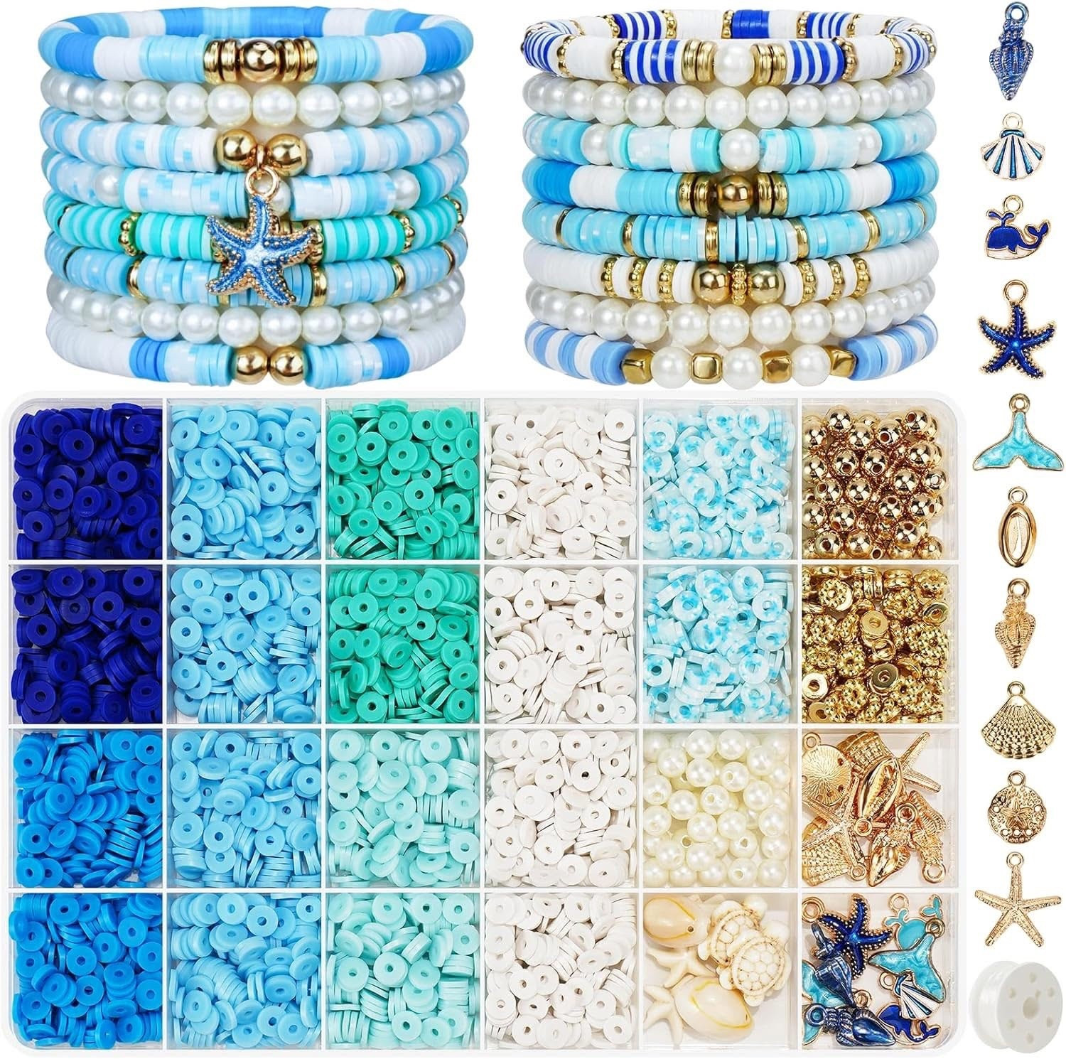 The prettiest Ocean Bracelet Kit is only $4.49 on Amazon today with code 2KRFK5Z2! 🛥️ Such a fun set at an AMAZING price today 🩵💙

#LTKKids #LTKSaleAlert #LTKHome