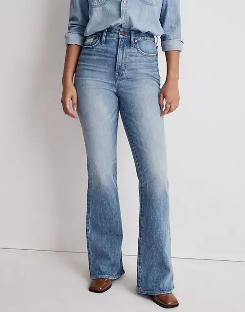 The Curvy Perfect Vintage Flare Jean in Delavan Wash | Madewell