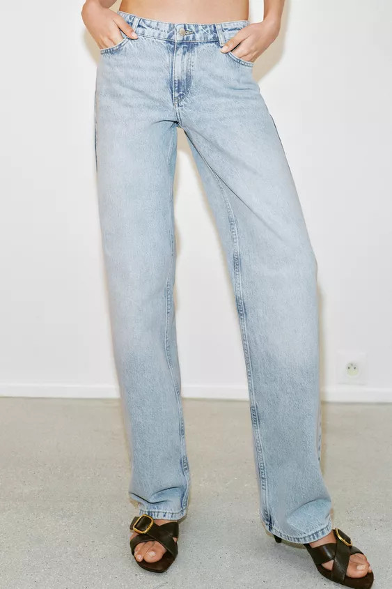 Z1975 LOW RISE STRAIGHT JEANS | Zara Canada