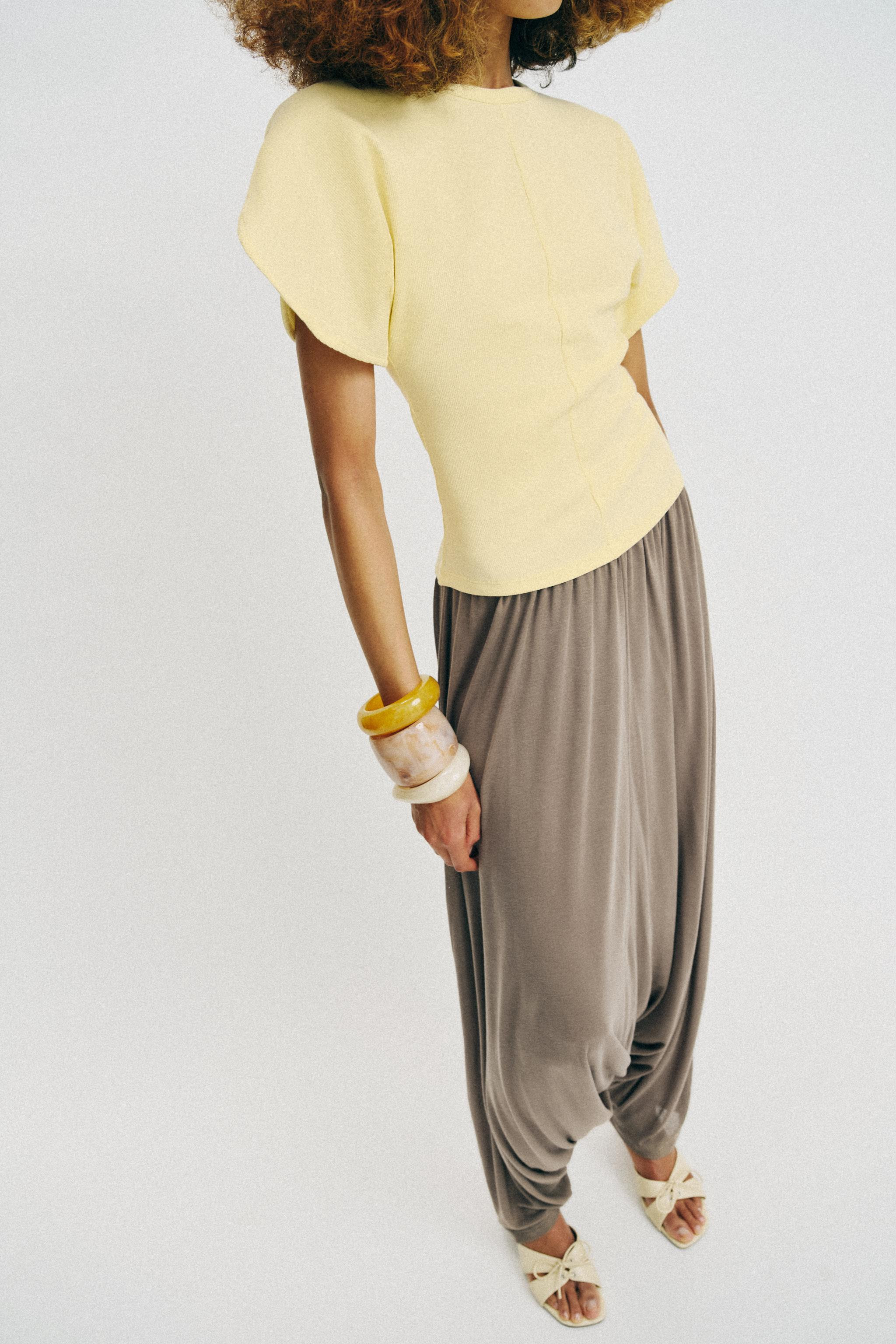 BALLOON SLEEVE TOP | Zara US