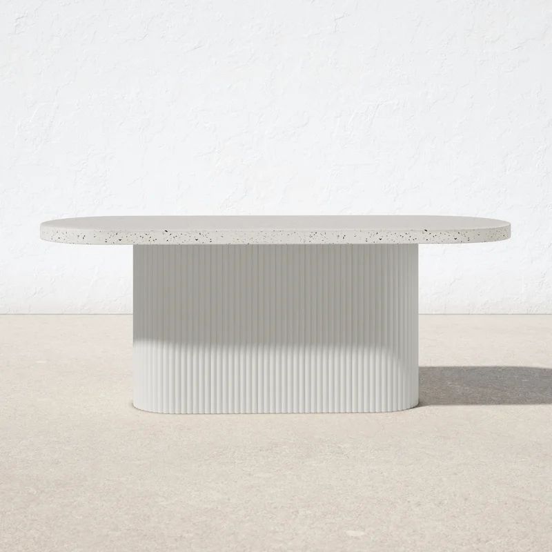 Stefano Concrete Outdoor Dining Table | Wayfair North America